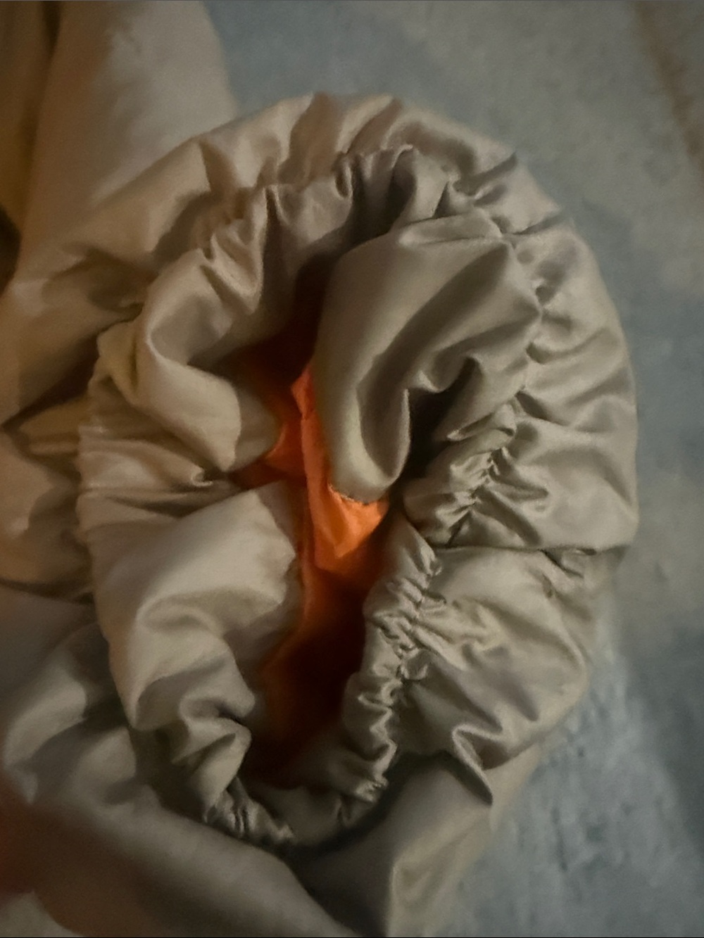 Neutral Tan Puffer Jacket - Picture 6 of 8